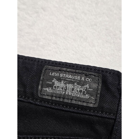 Levi’s 531 Skinny Jeans Womens Tag Size 0 S/C Black Low Rise Denim - Picture 5 of 13